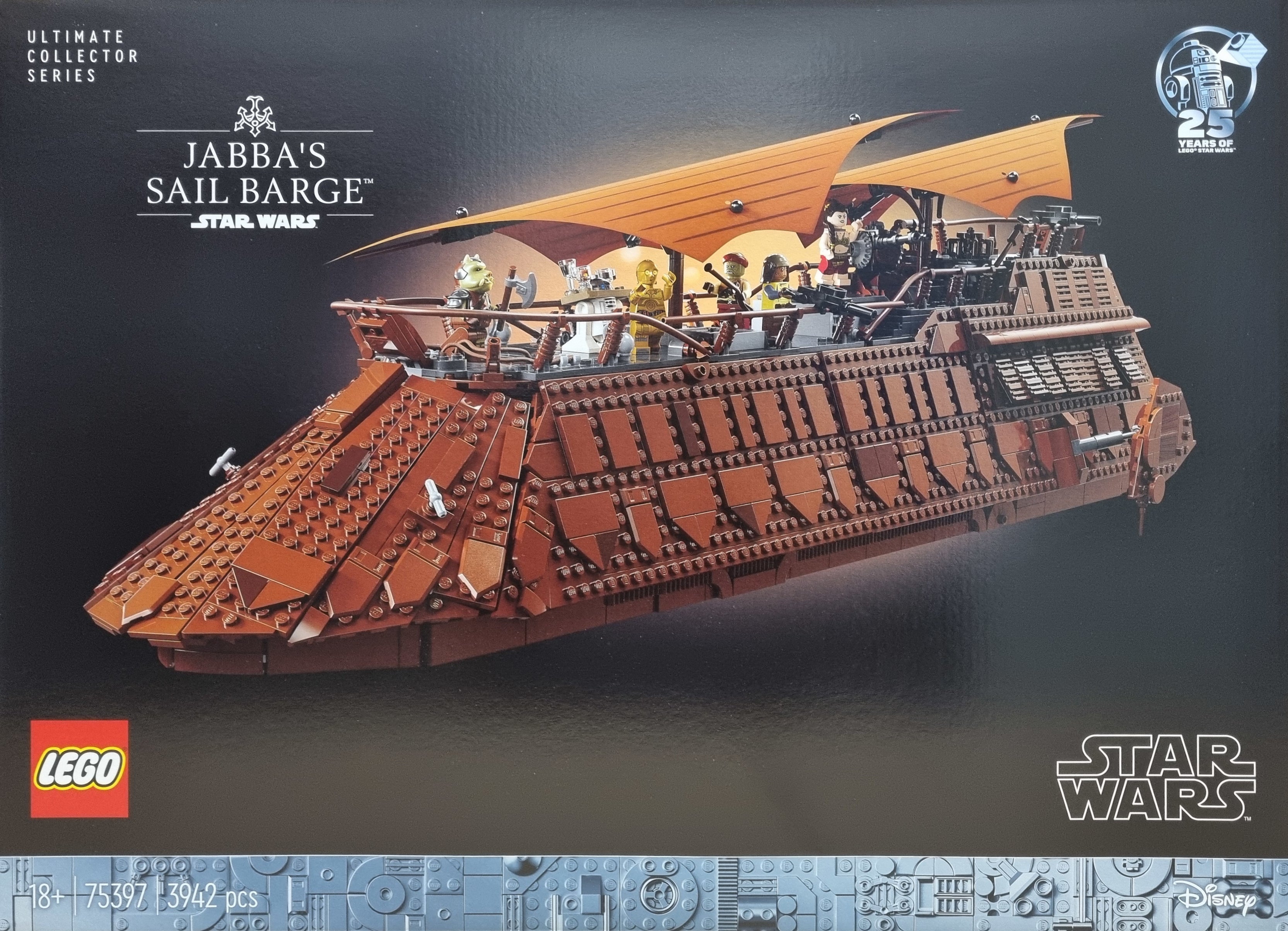 LEGO® Jabbas Segelbarke (75397) | LEGO® Star Wars™ / 2 Wochen mieten