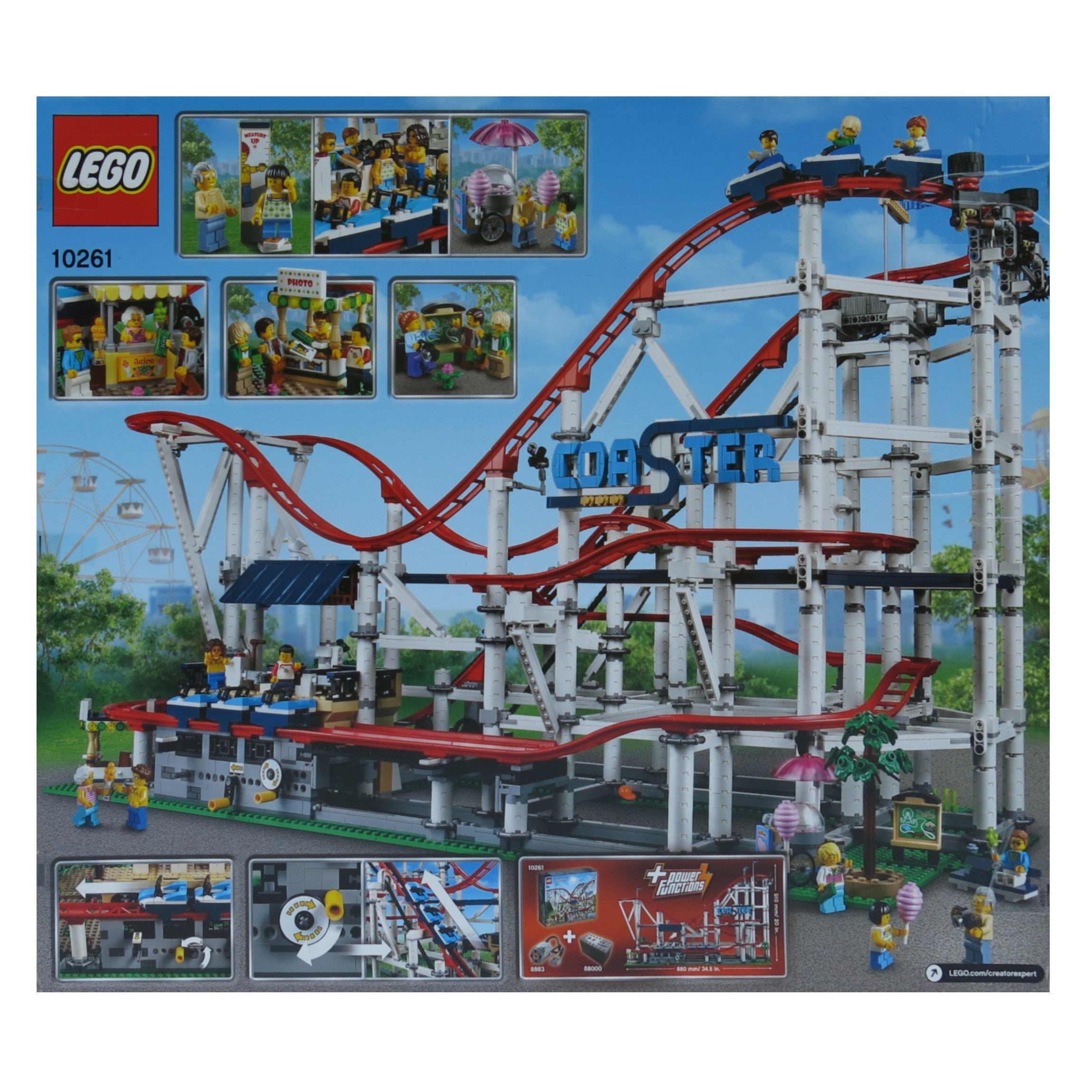 LEGO® Achterbahn (10261) | LEGO® Creator / 2 Wochen mieten