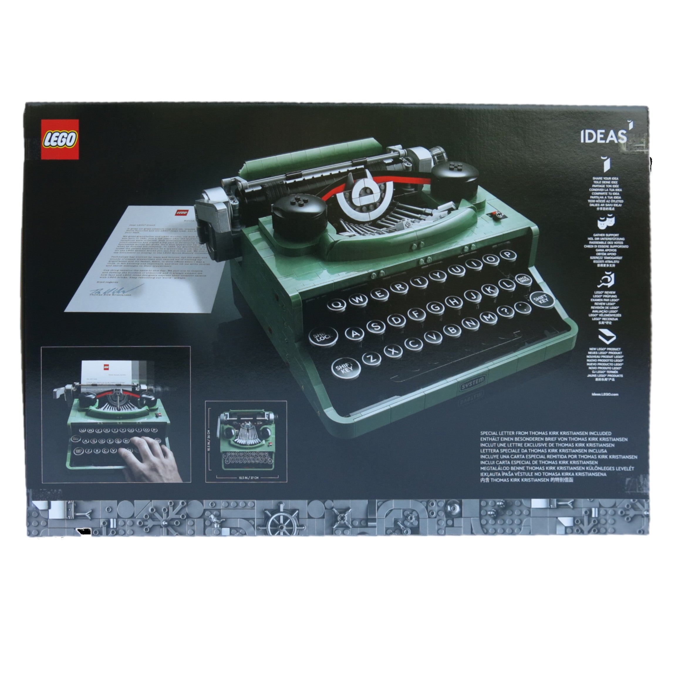 LEGO® Schreibmaschine (21327) | LEGO® Ideas / 2 wochen mieten