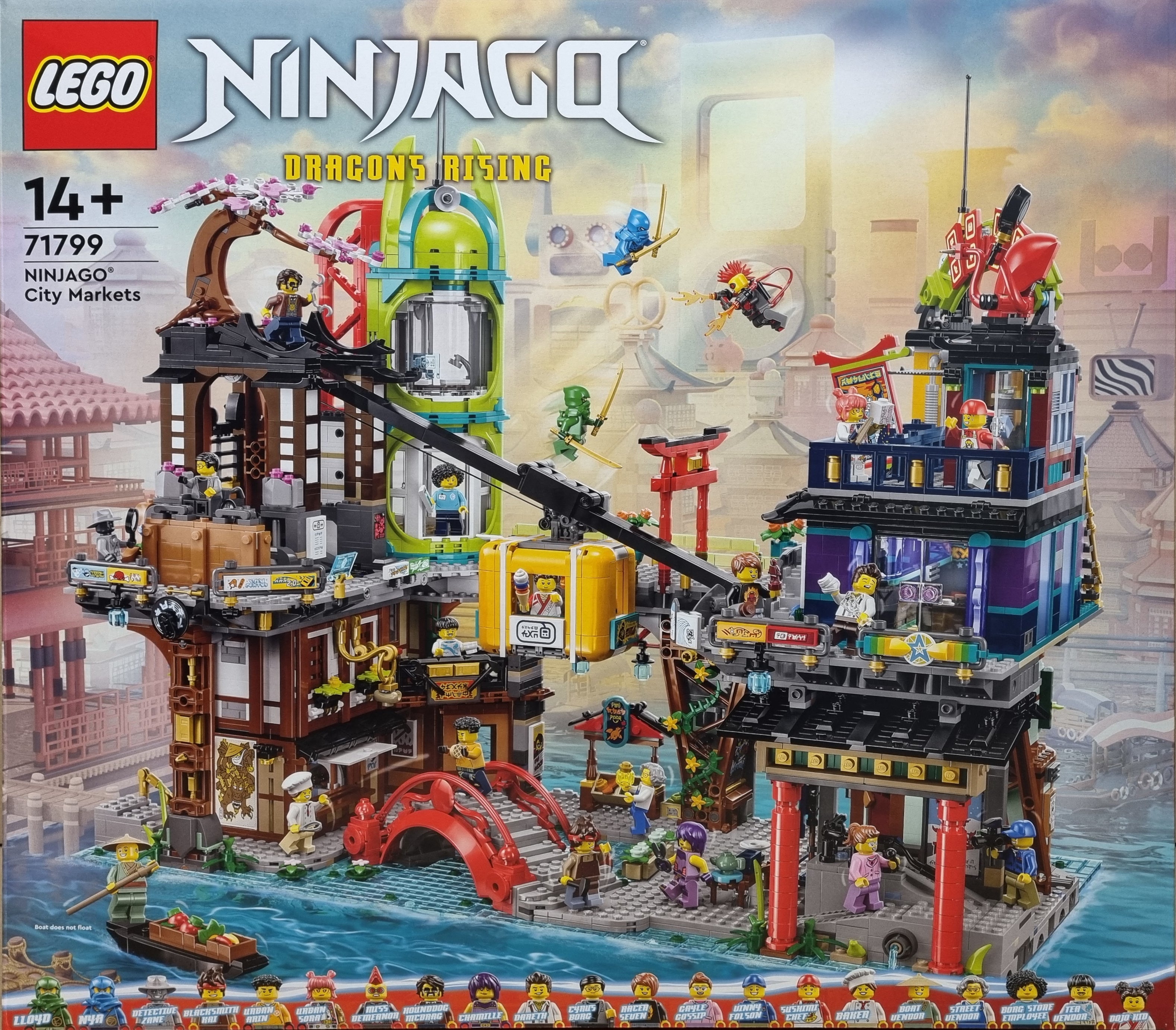 LEGO® Die Märkte von NINJAGO® City (71799) | LEGO® NINJAGO® / 3 Wochen mieten