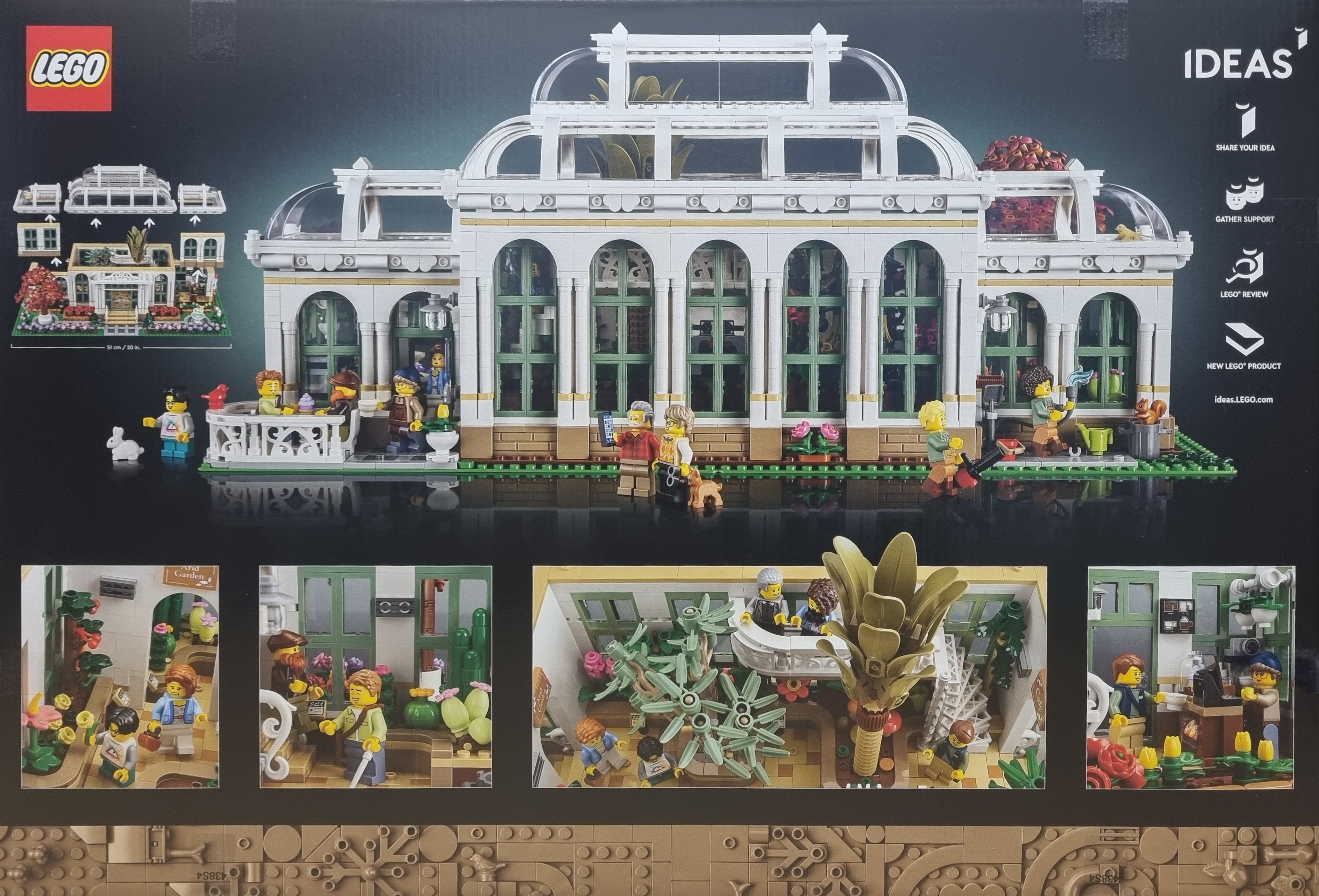 LEGO® mieten LEGO® Der botanische Garten (21353) LEGO® Ideas