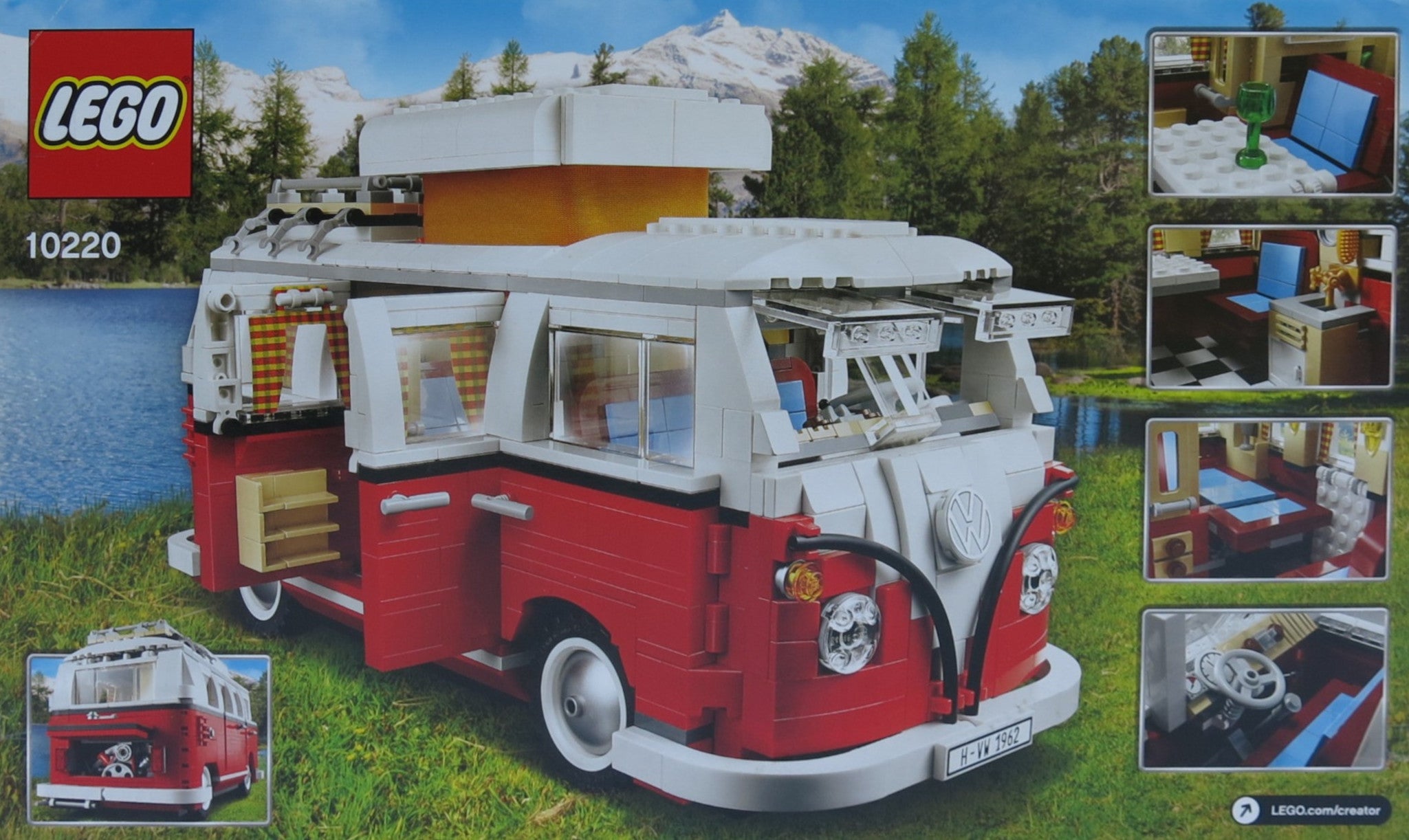LEGO® mieten, LEGO® Volkswagen T1 Campingbus (10220)