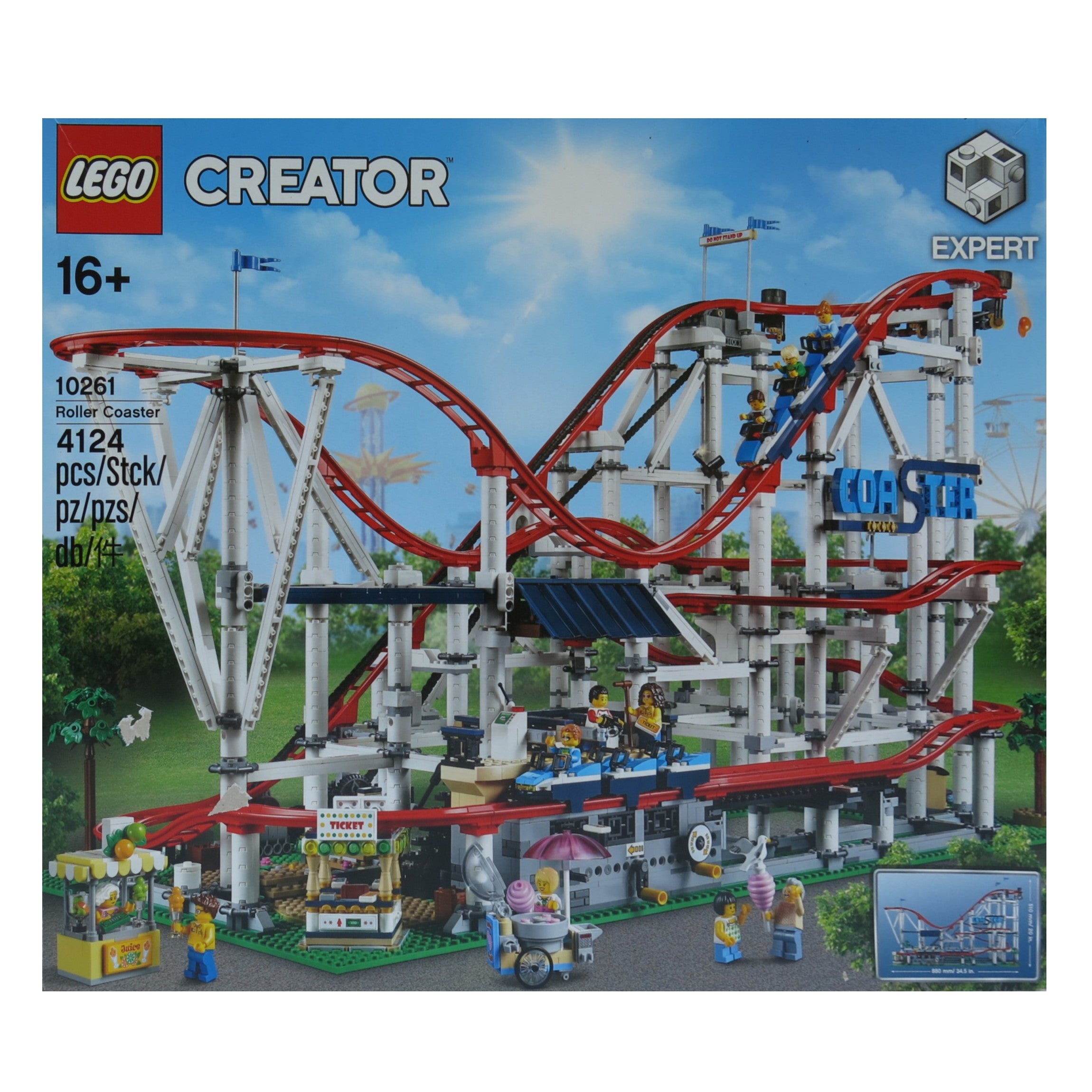 LEGO® Achterbahn (10261) | LEGO® Creator / 2 Wochen mieten