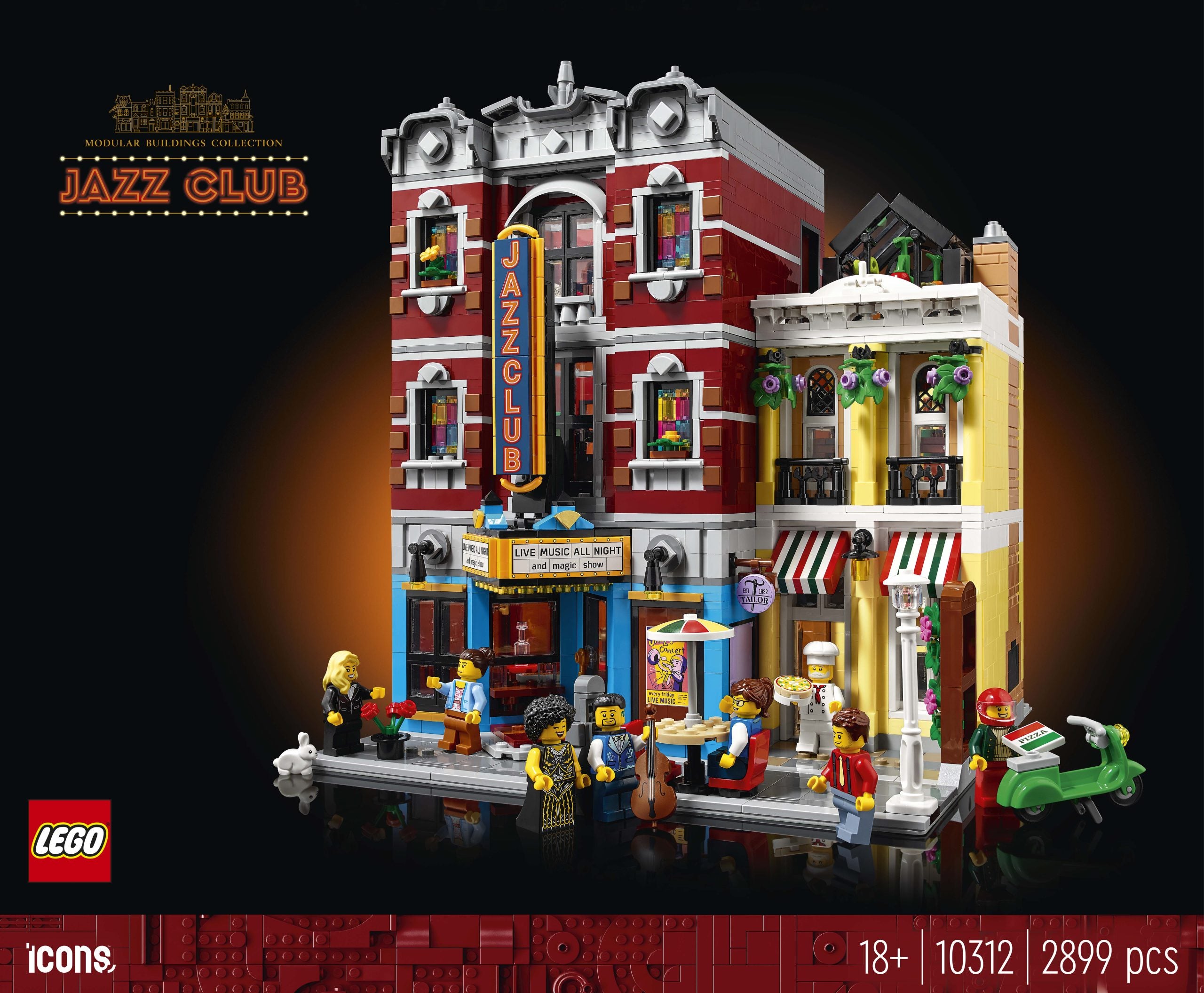 LEGO® Jazzclub (10312) | LEGO® Icons / 2 Wochen mieten