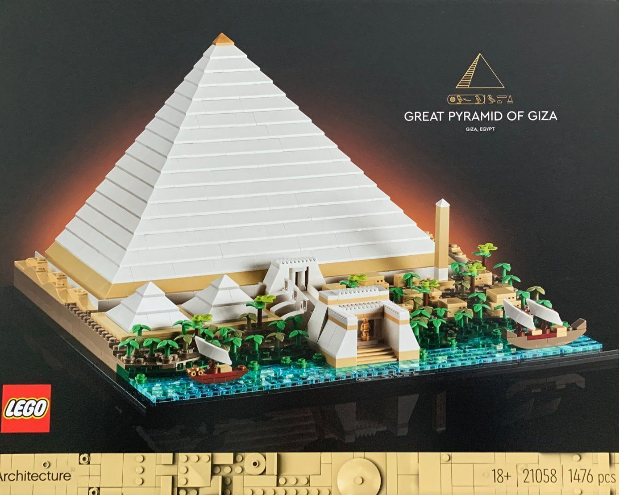 LEGO® Cheops-Pyramide (21058) | LEGO® Architecture / 2 Wochen mieten