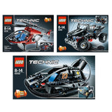 LEGO® Luftkissenboot (42002) + LEGO® Hubschrauber (8046) + LEGO® Geländewagen (8066) | LEGO® Technic / 2 Wochen mieten