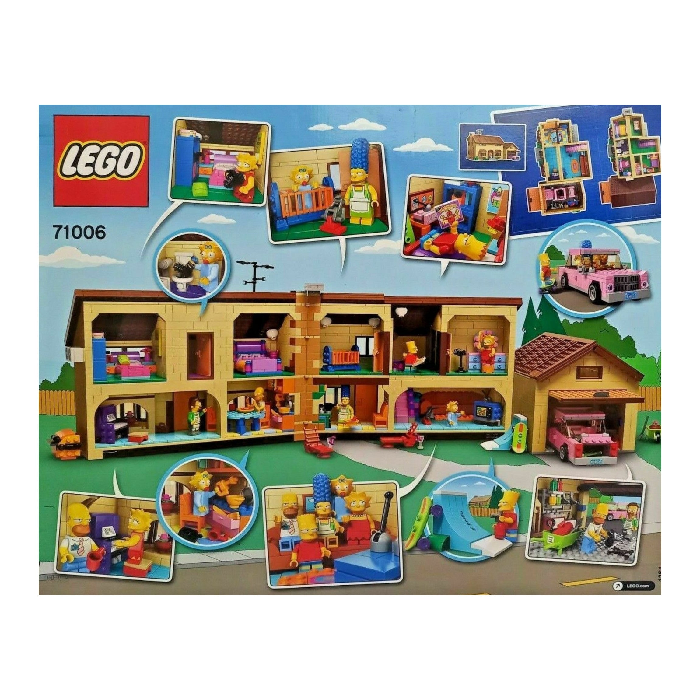 LEGO® mieten LEGO® Das Simpsons™ Haus (71006) LEGO® The Simpsons™