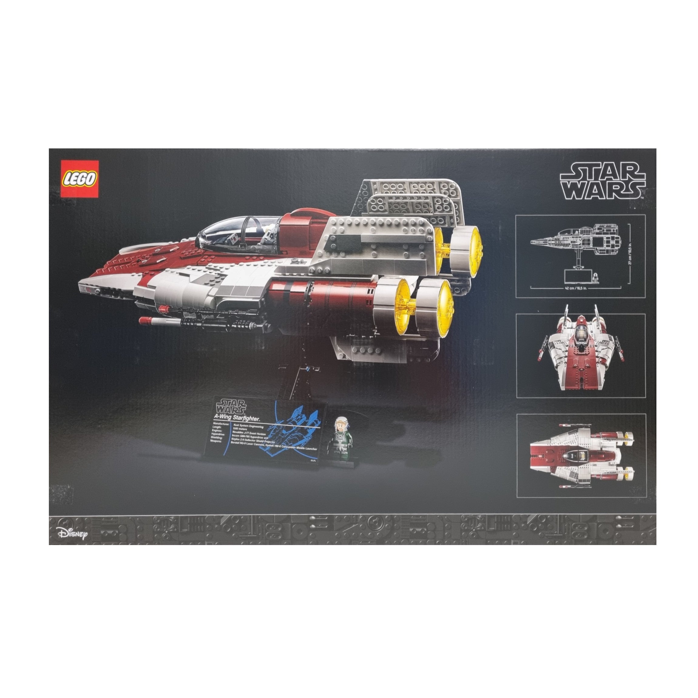 LEGO® A-wing Starfighter™ (75275) | LEGO® Star Wars™ / 2 Wochen mieten