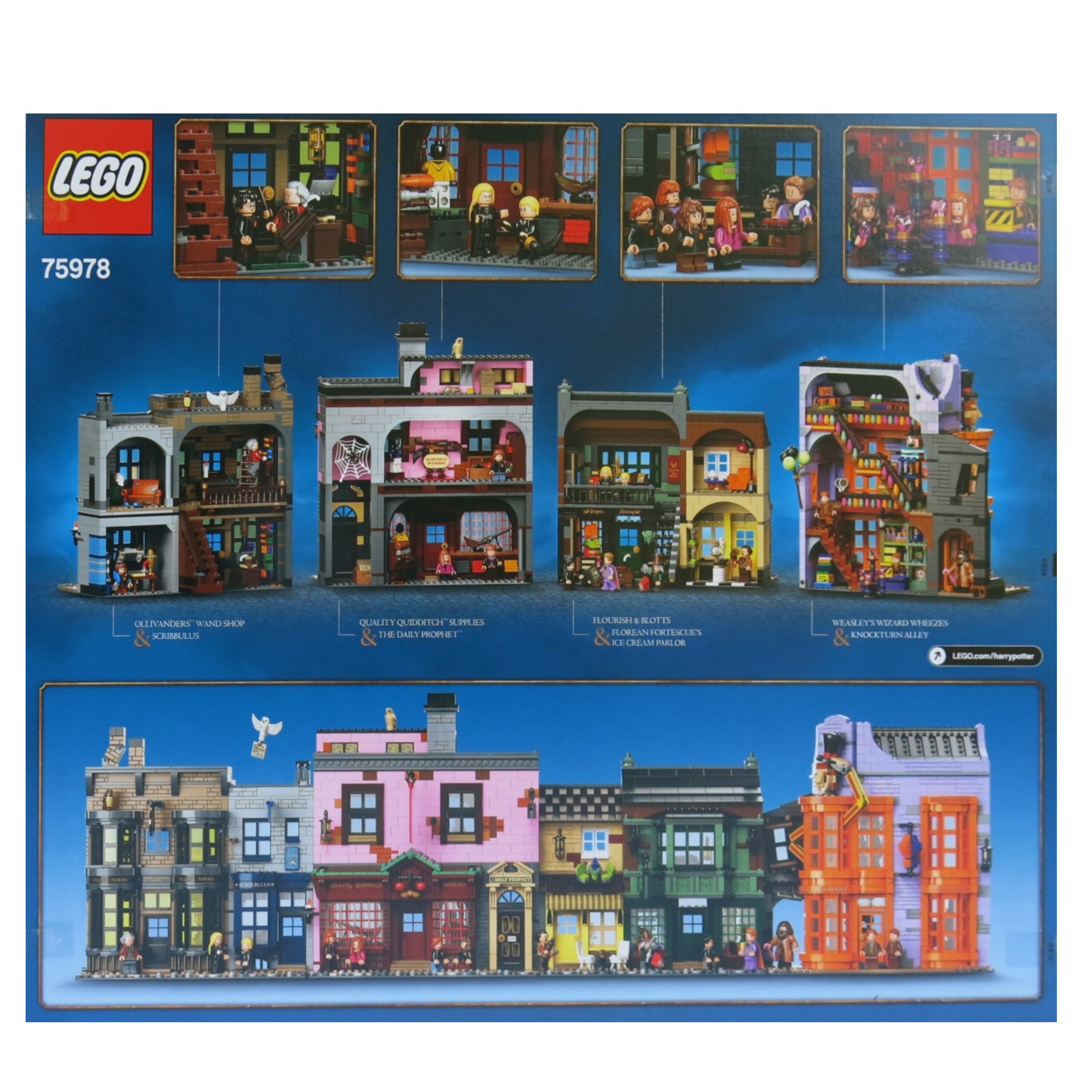 LEGO® Winkelgasse (75978) | LEGO® Harry Potter™ / 2 Wochen mieten