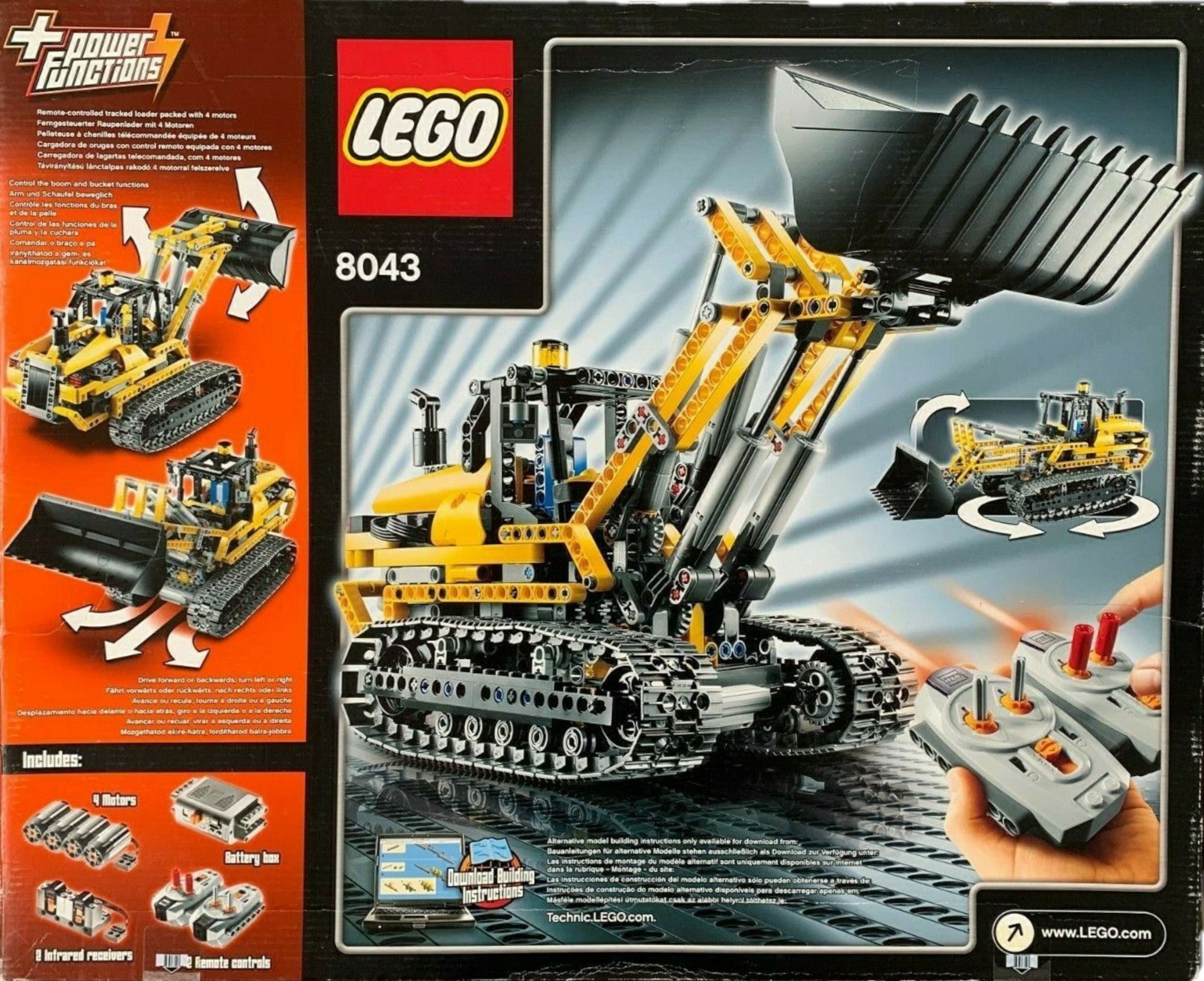 LEGO® Motorisierter Raupenbagger (8043) | LEGO® Technic / 2 Wochen mieten