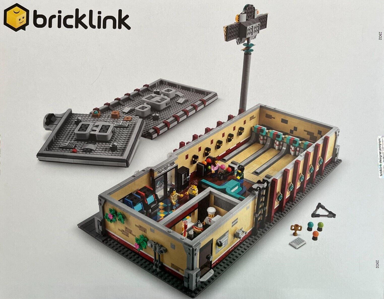 LEGO® Bricklink - Retro Bowling Alley (910013) / 2 wochen mieten