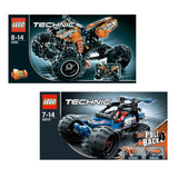 LEGO® Quad Motorrad (9392) + LEGO® Action Race-Buggy (42010) | LEGO® Technic / 2 Wochen mieten