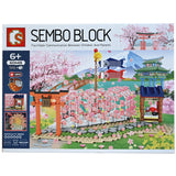 Sembo - Japanischer Garten Bundle (601147 + 601148 + 601149 + 601076-A) / 2 Wochen mieten